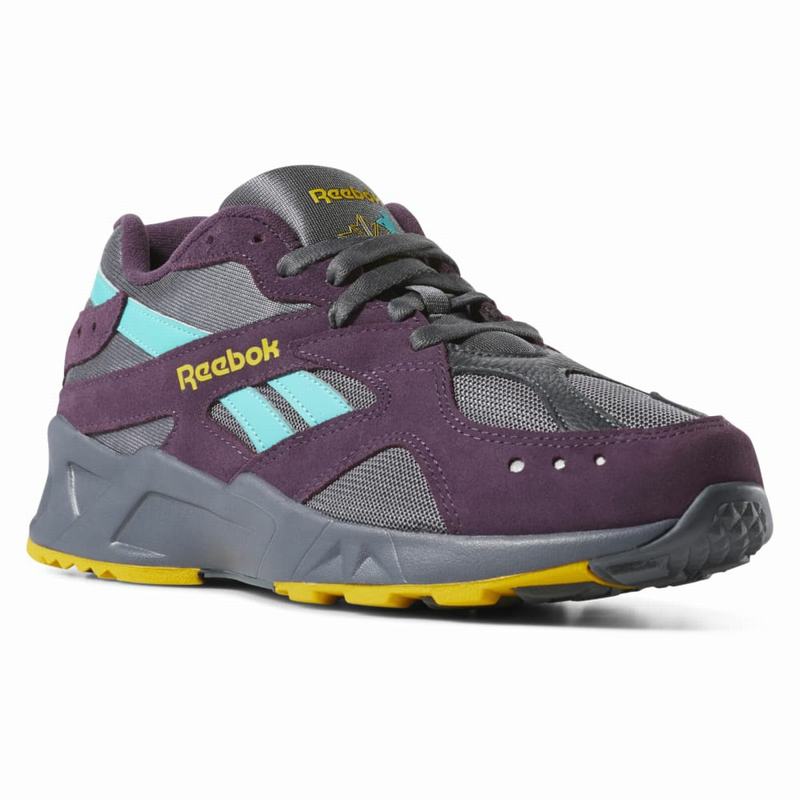 Tenisi Reebok Aztrek Barbati Violet/Galbeni/Turcoaz Romania IT7928AB